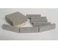 Granit-Hochbordsteine, grau 10 Stück Größe L