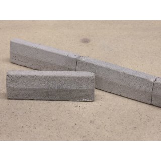 Beton-Hochbordsteine, grau 1 Stück  Größe L