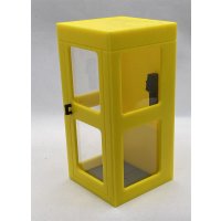 Bausatz Telefonzelle gelb Größe M 1:21-1:25