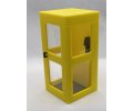 Bausatz Telefonzelle gelb Größe M 1:21-1:25