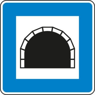 Aufkleber 327 Tunnel