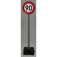 Verkehrsschild 274  1:16 Höchstgeschw 90 km/h