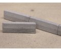 Beton-Hochbordsteine, grau 10 Stück Größe L