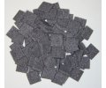 Terrazzoplatten grau 80 Stück Größe M