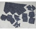 Granitplatten grau  Größe M